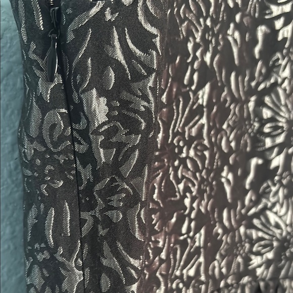 Lane Bryant Sequin Brown V-Neck Midi Dress - Picture 7 of 8